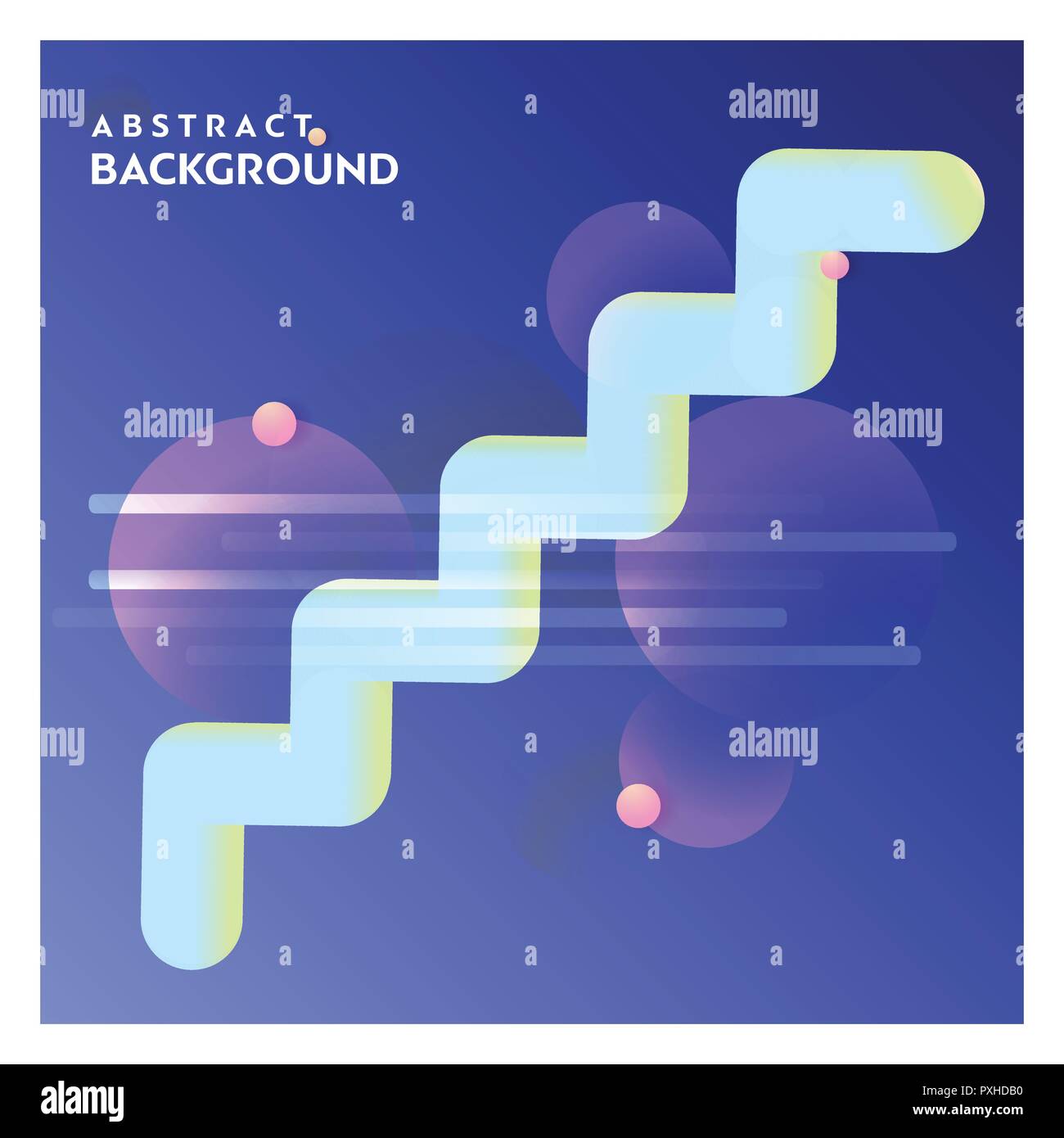 Abstract line background with blue background vector Stock Vector Image ...