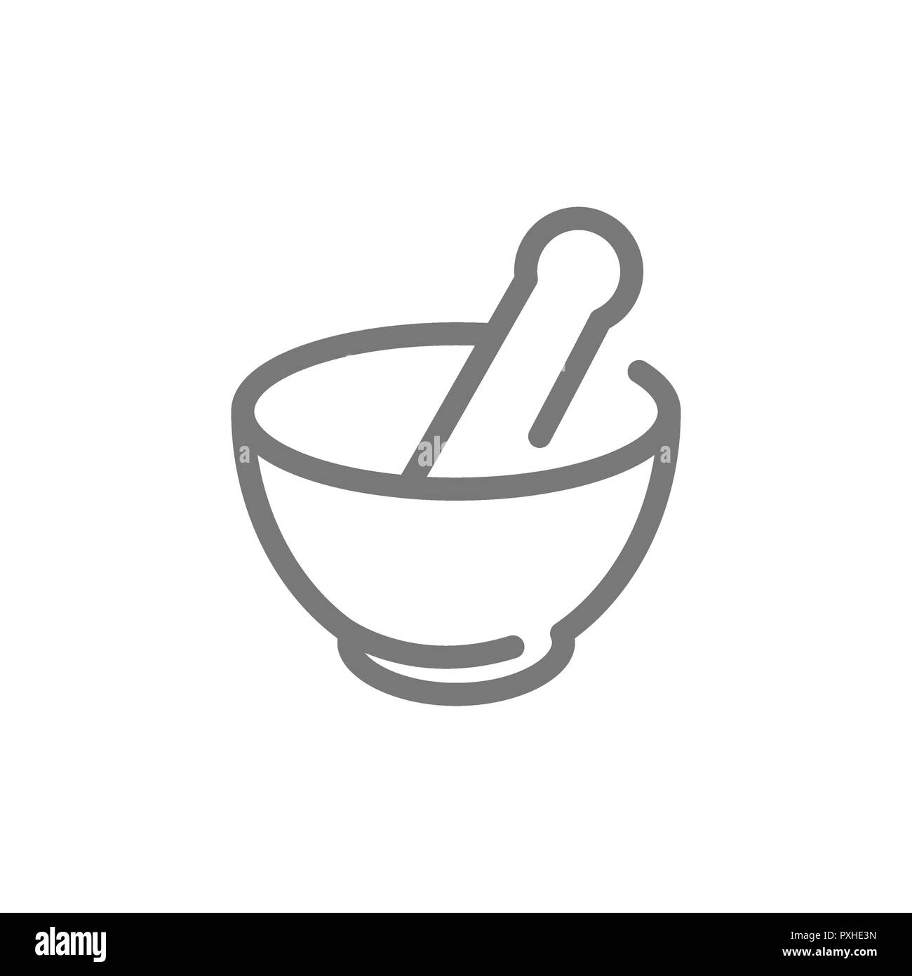 Mortar And Pestle Black And White Stock Photos Images Alamy