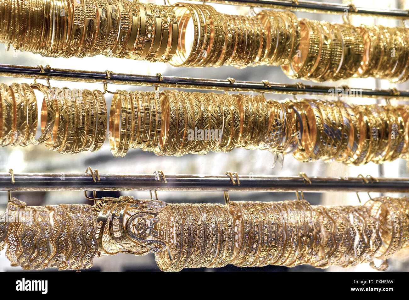 Dubai, Gold Souk Stock Photo