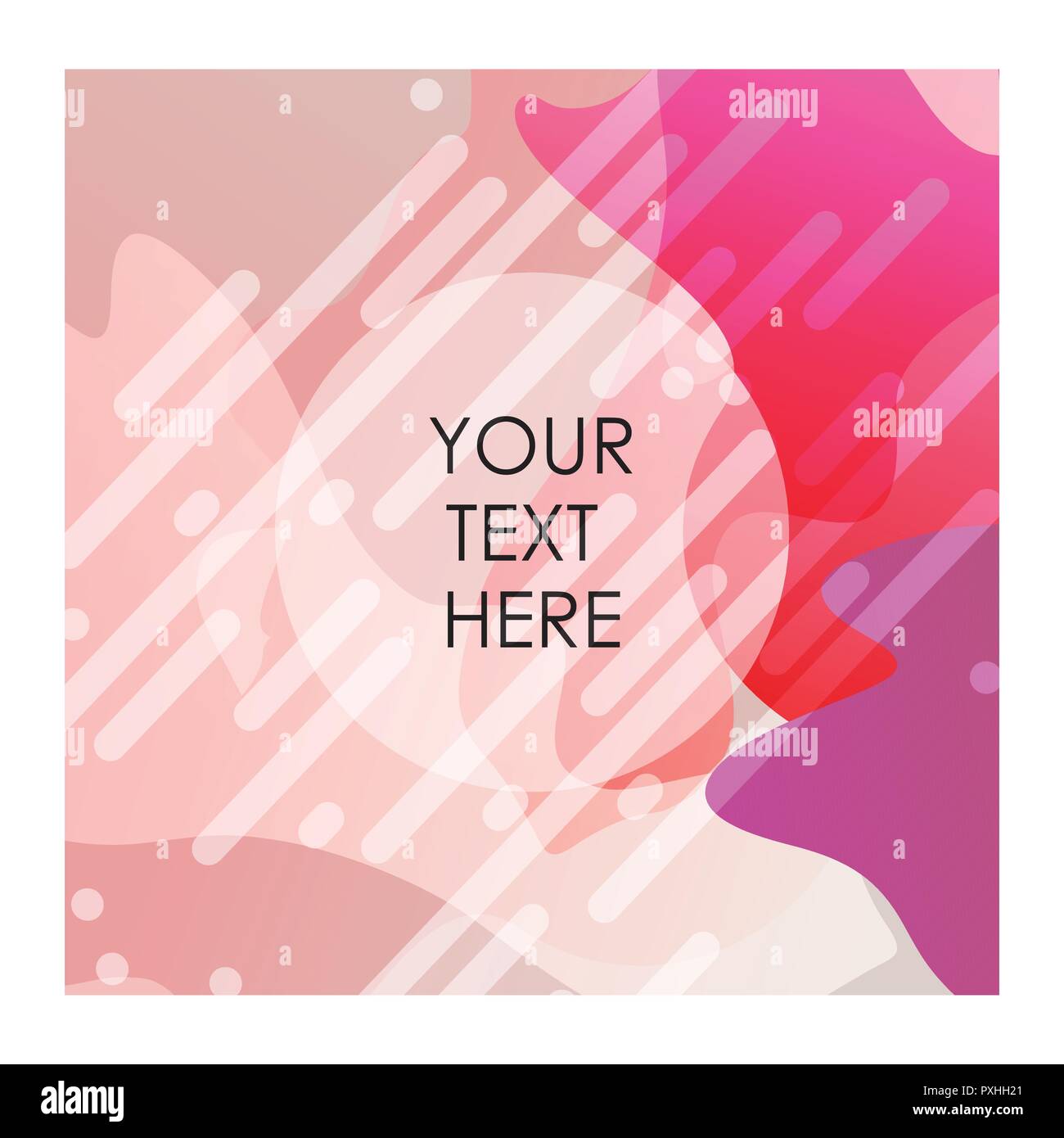 Red And White Mix Color Background With Typography Vector Stock