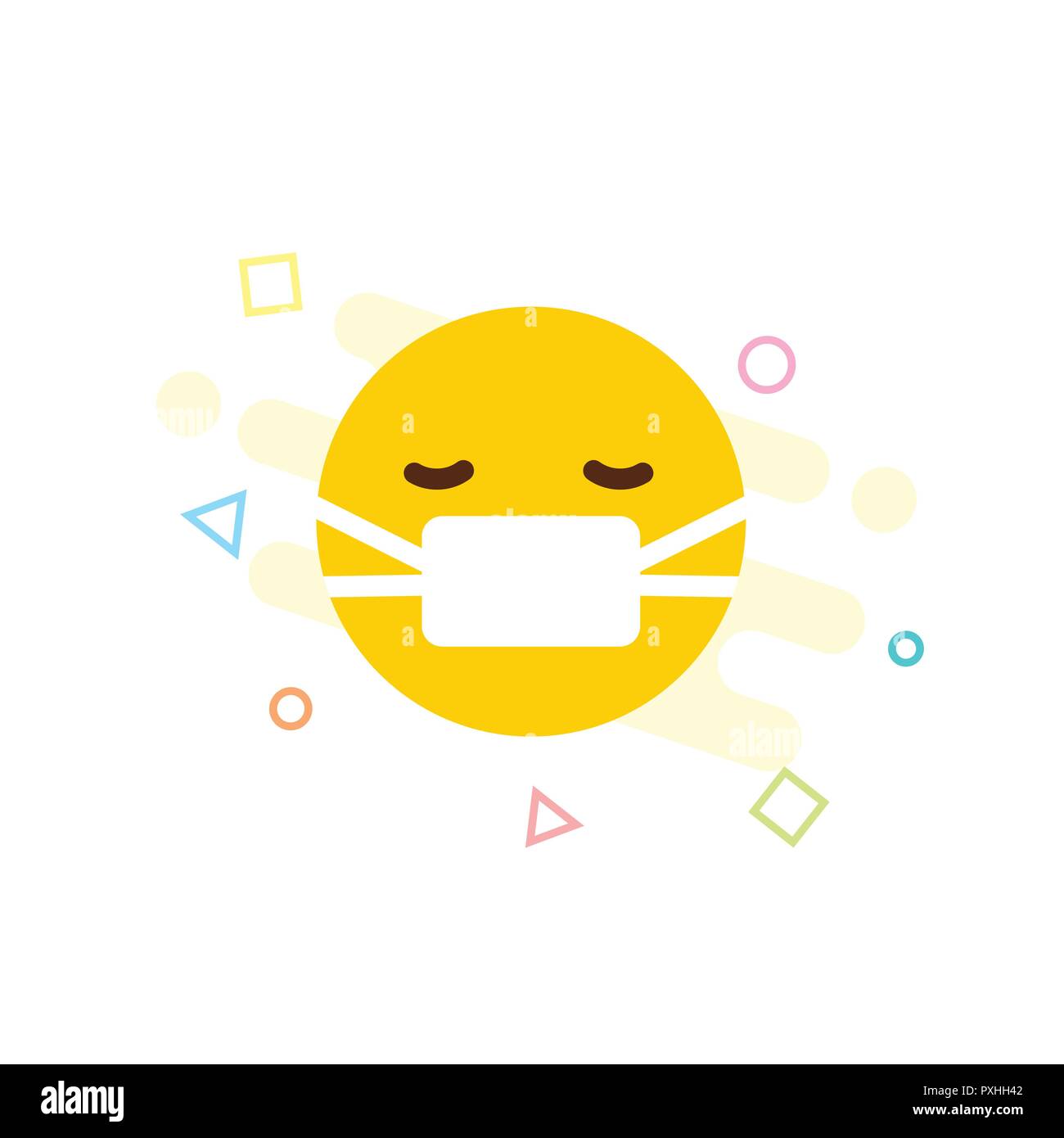 Shocked emoji icon design vector Stock Vector Image & Art Alamy