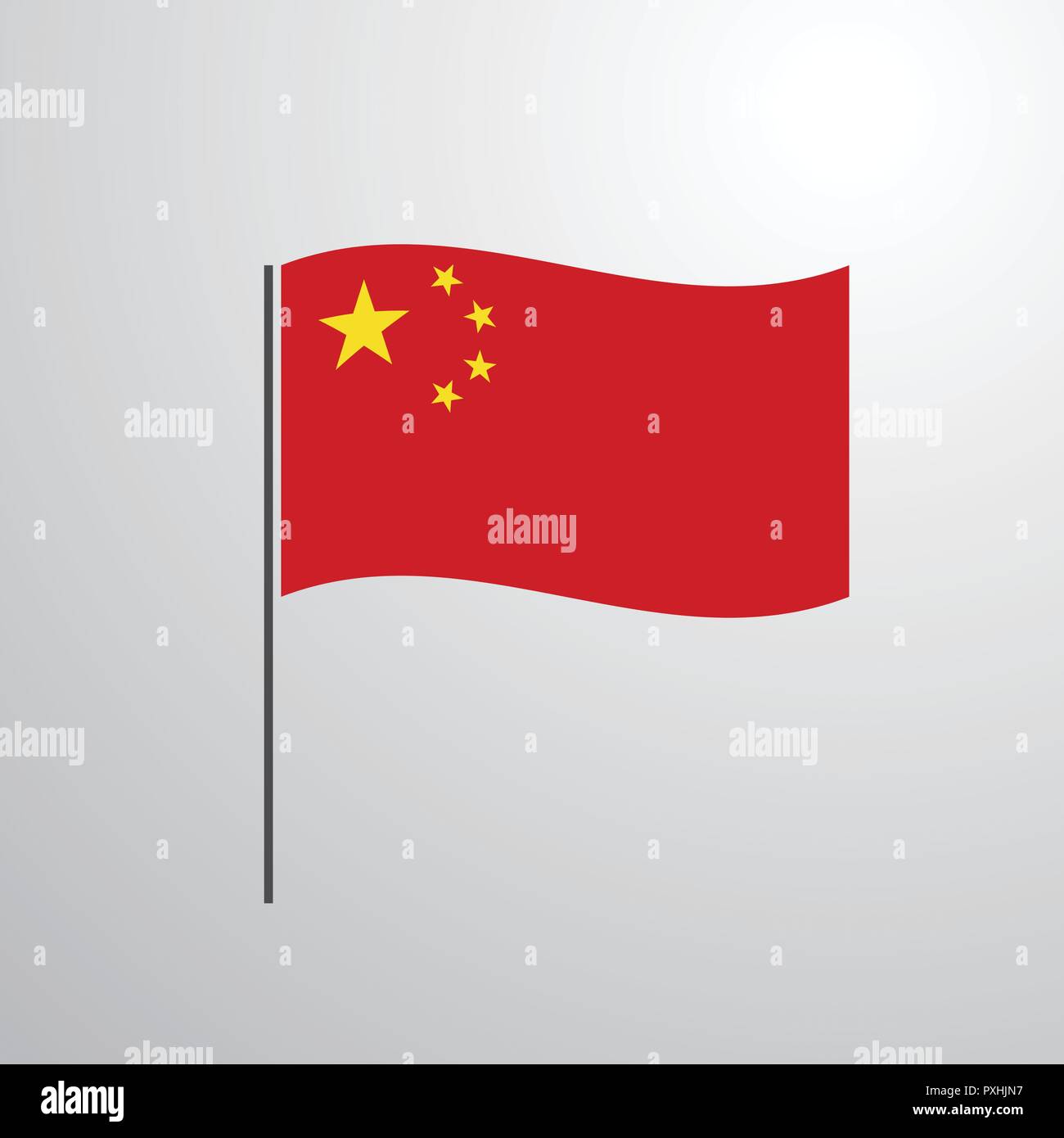 China Waving Flag Stock Vector Image Art Alamy China Waving Flag Stock Vector Image Art Alamy