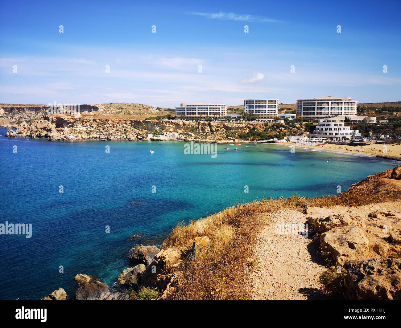 Tuffieha Bay Malta Hi-res Stock Photography And Images - Alamy