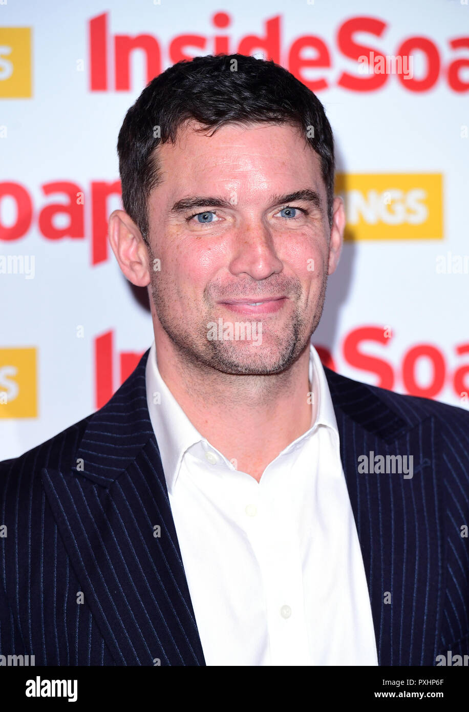 Matthew Chambers attending the Inside Soap Awards 2018 held at 100 ...