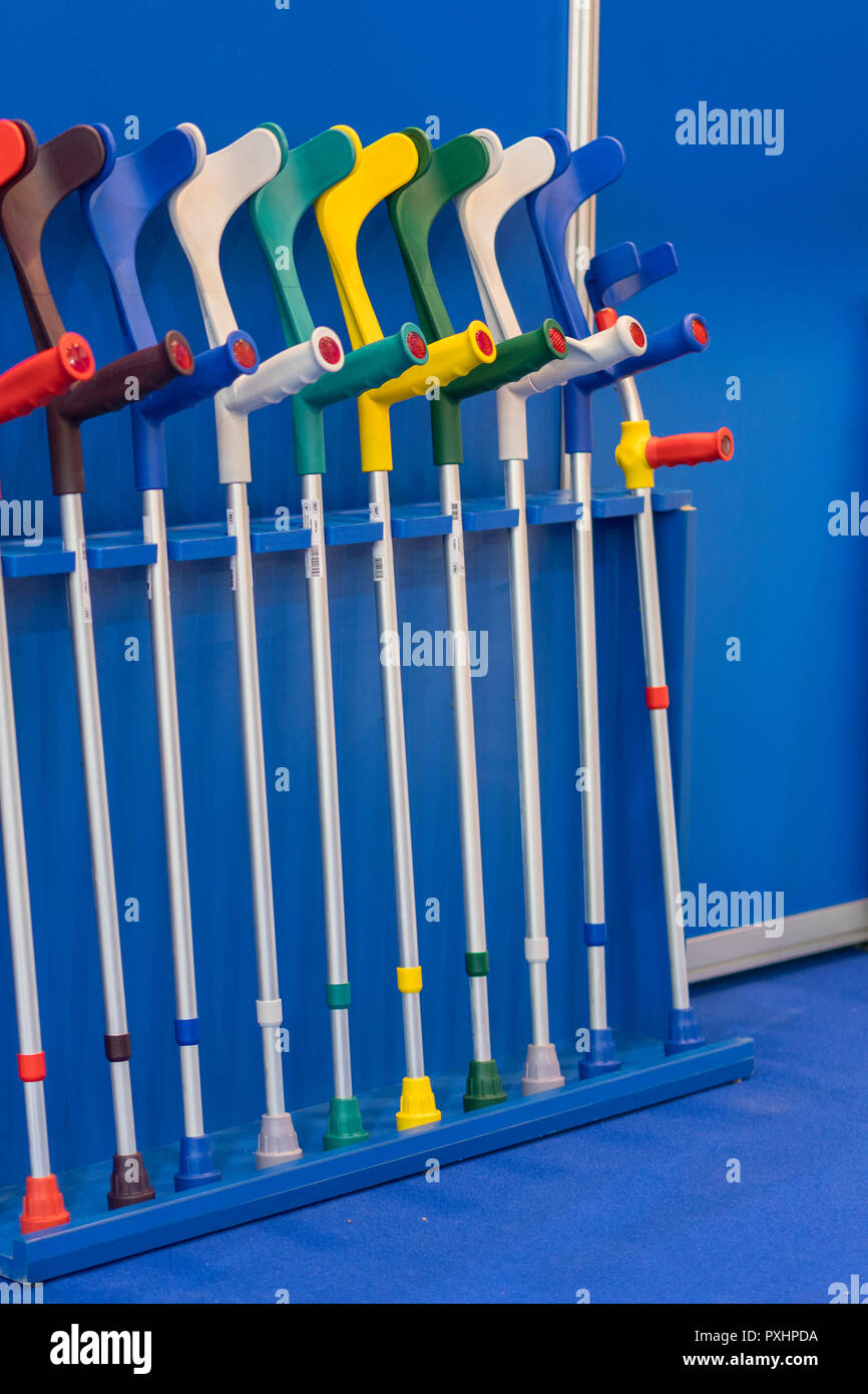 Canes and crutches for people with disabilities and people with