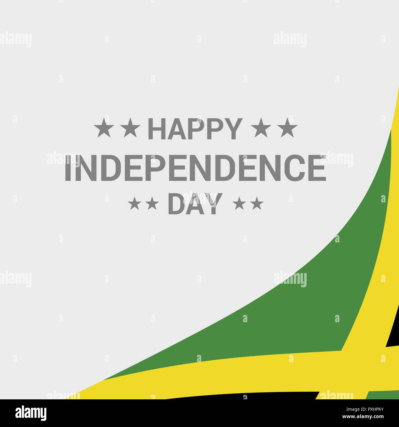 Jamaican Independence Festival Stock Vector Images Alamy
