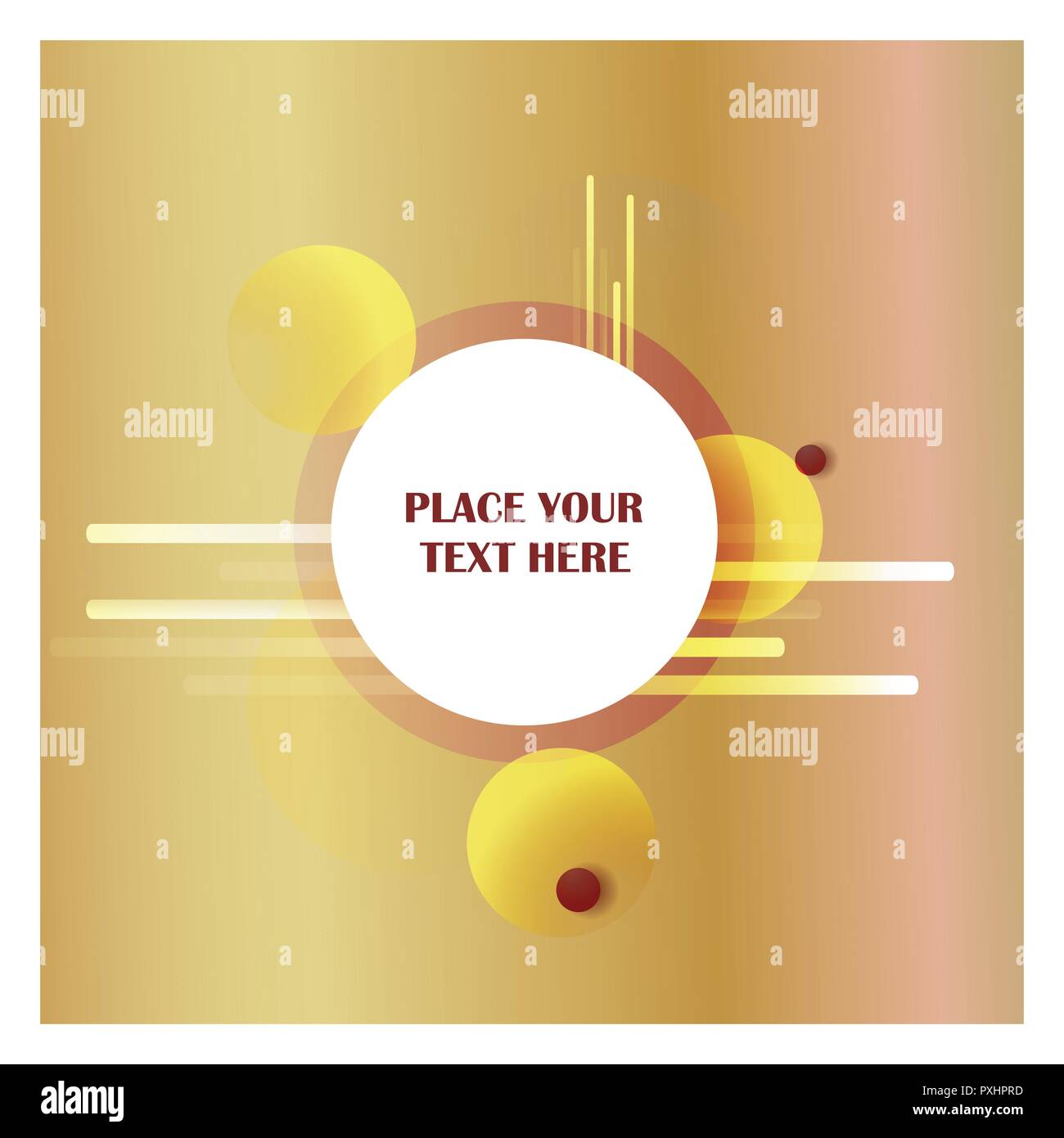 Abstract line background with golden background vector Stock Vector ...