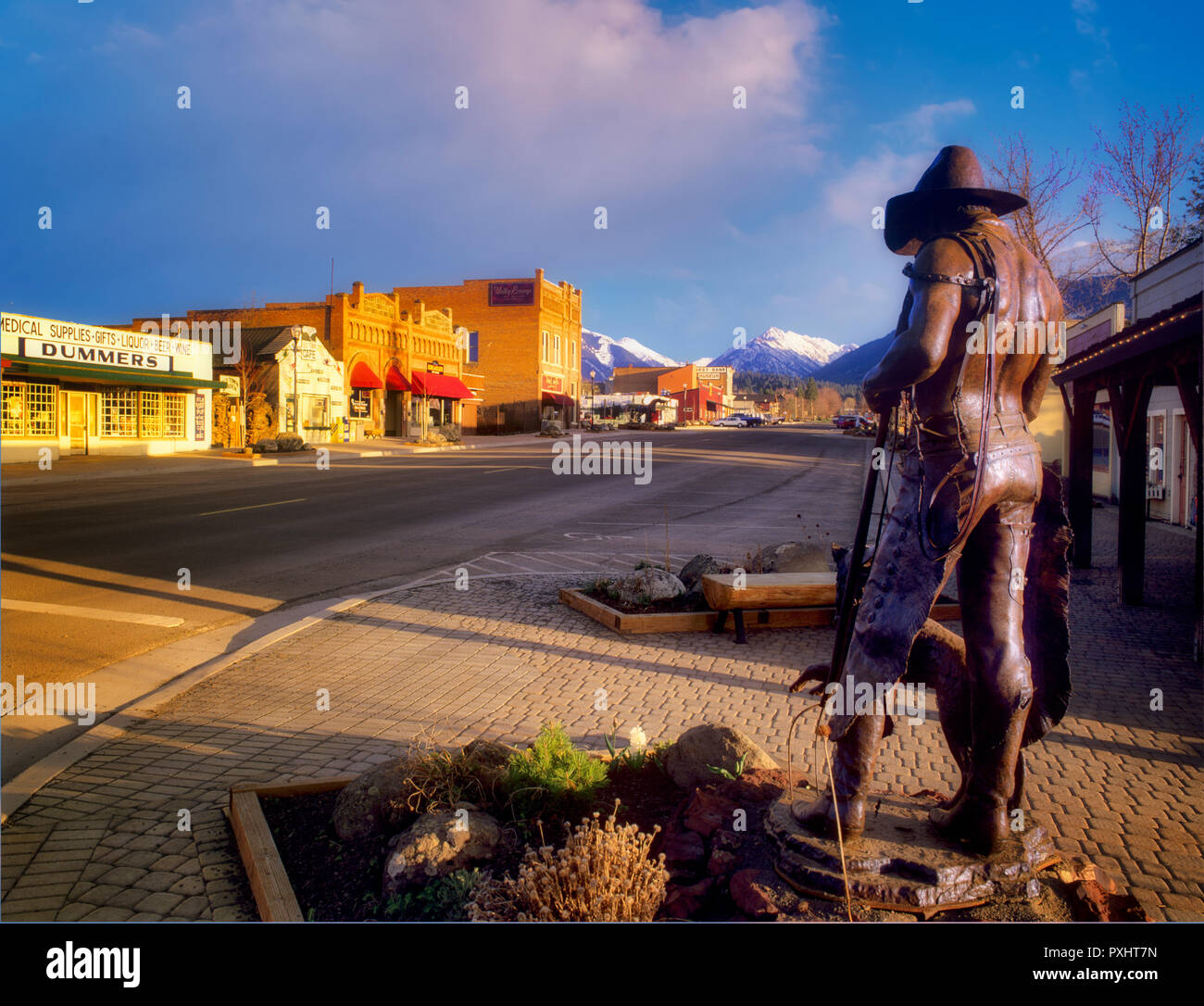 Downtown joseph oregon hires stock photography and images Alamy