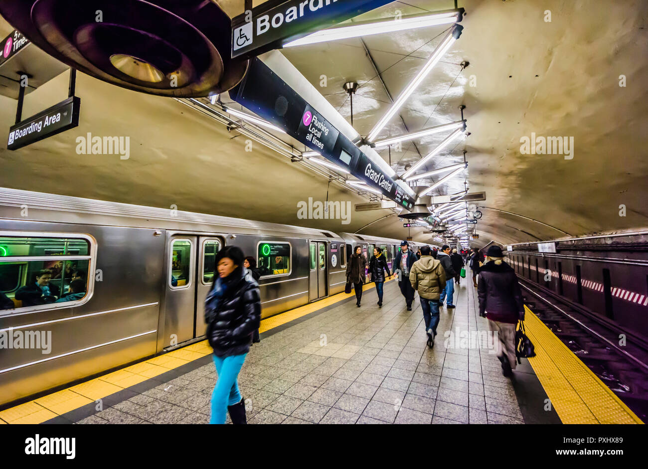 Grand Central – 42nd Street Subway Station Manhattan New York, New