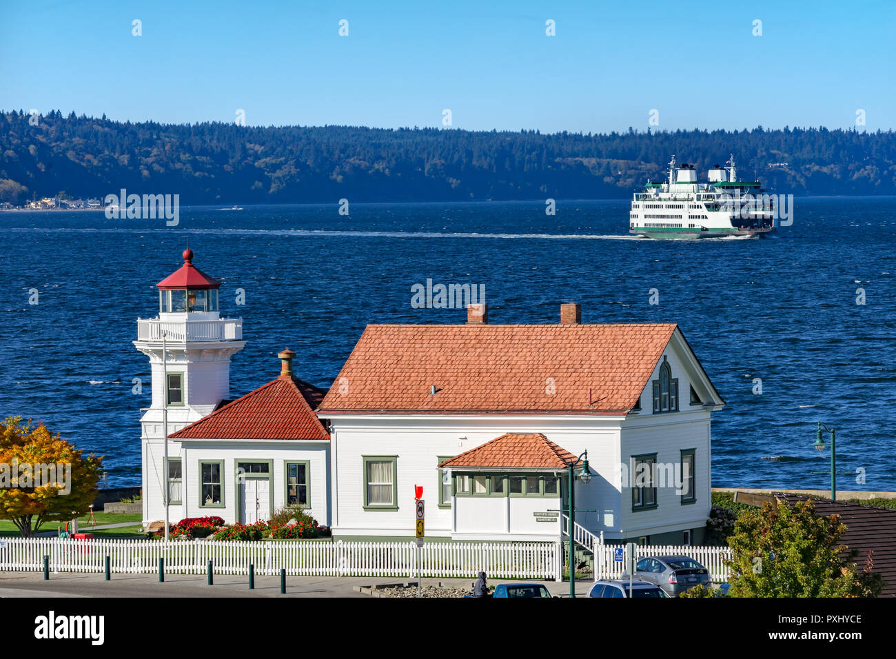 Mukilteo Lighthouse Whidbey Island Ferry Puget Sound Mukilteo Snohomish