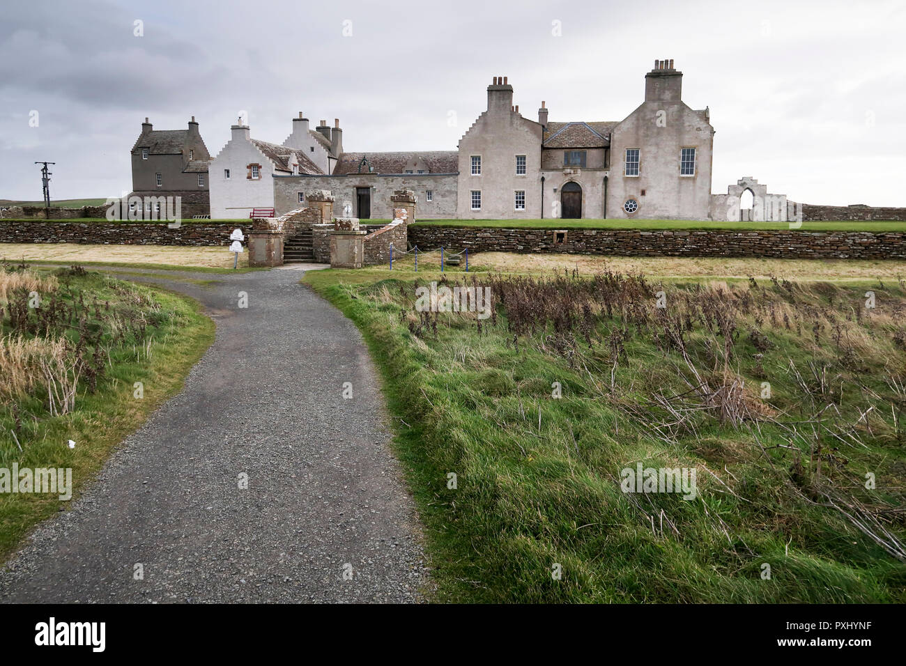 Skaill House Sandwick Orkney Stock Photo Alamy