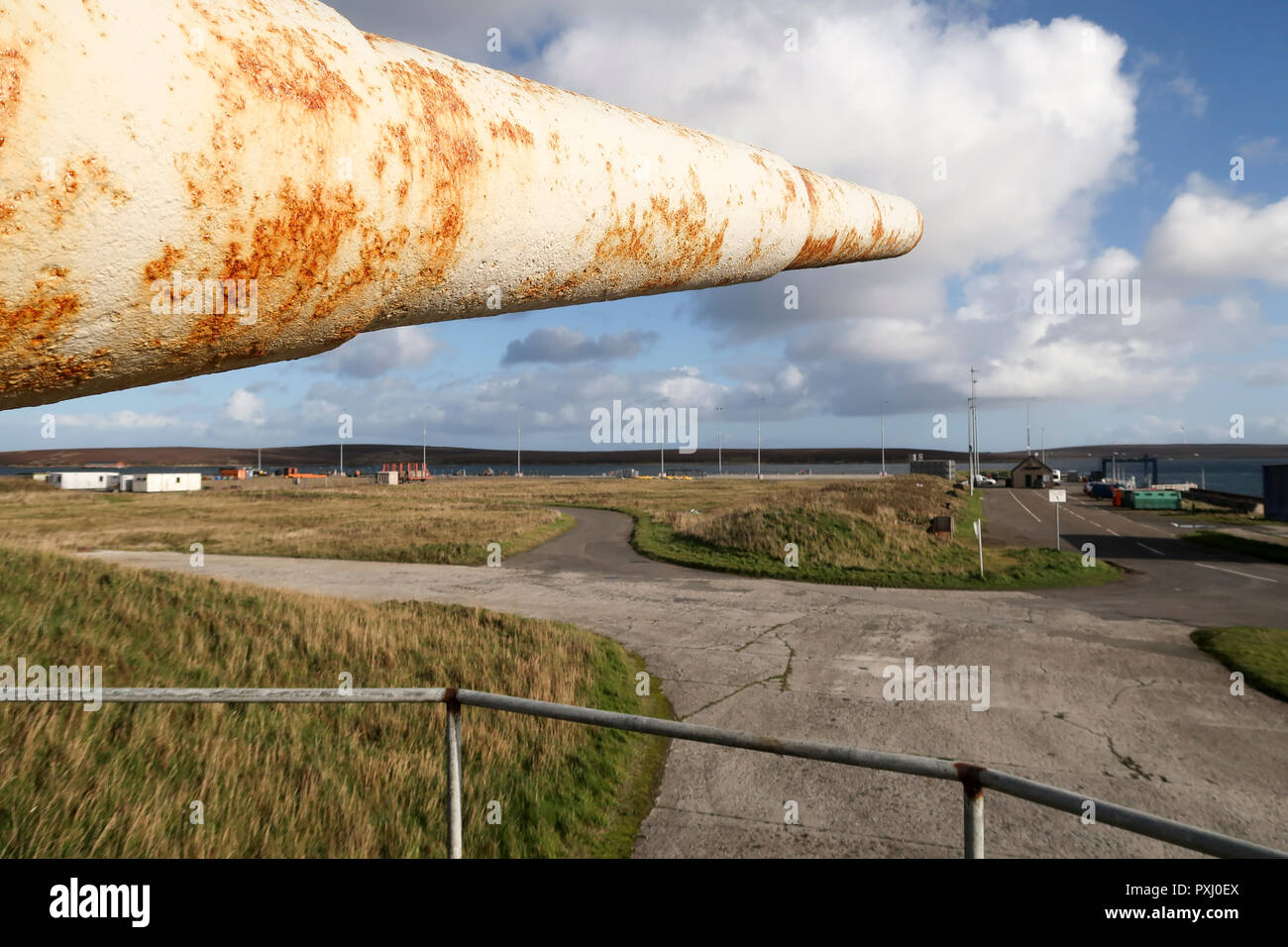 Scapa Flow Museum Lyness Stromness Orkney Stock Photo