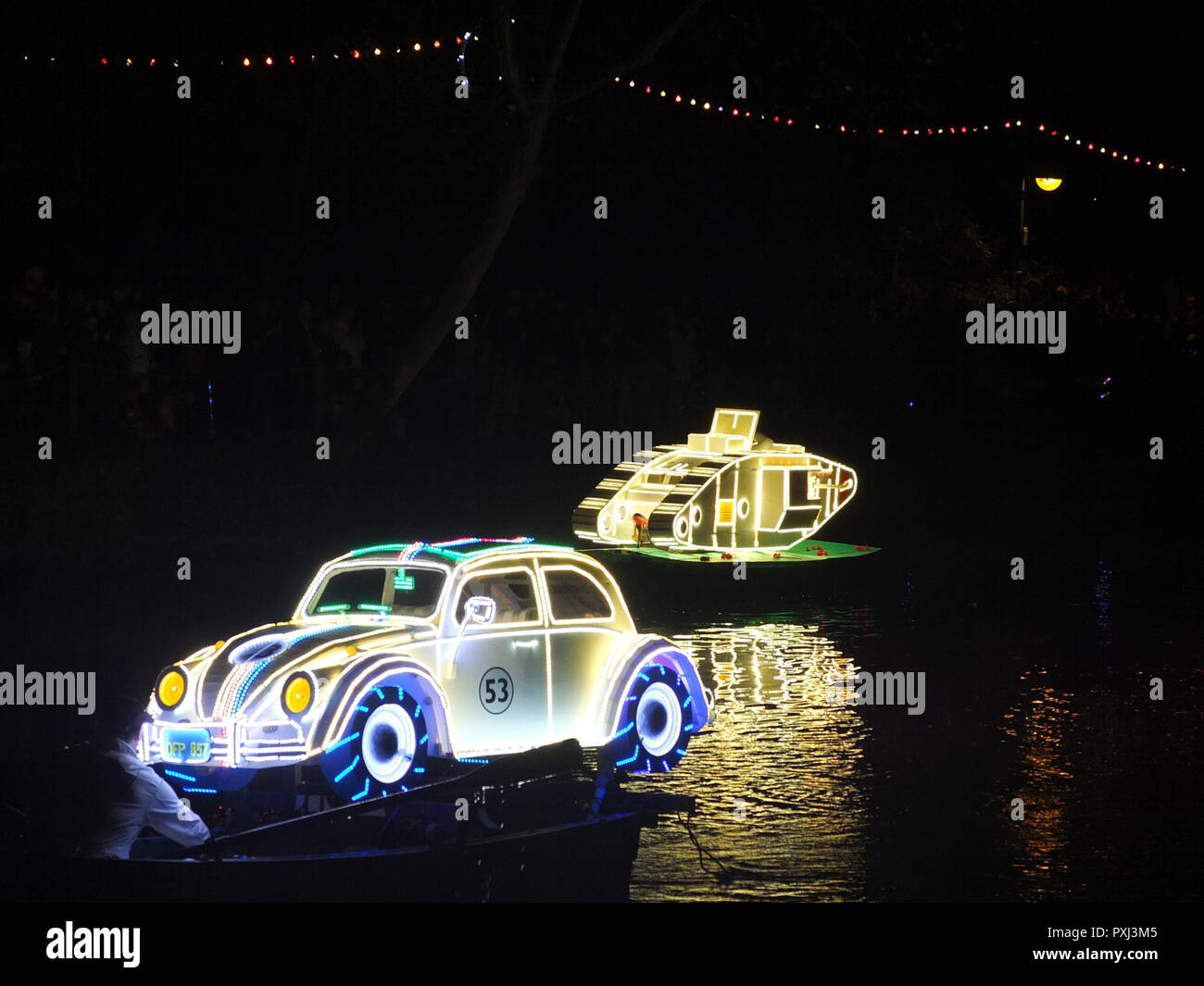 Matlock Bath Illuminations Nights') annual carnival held on