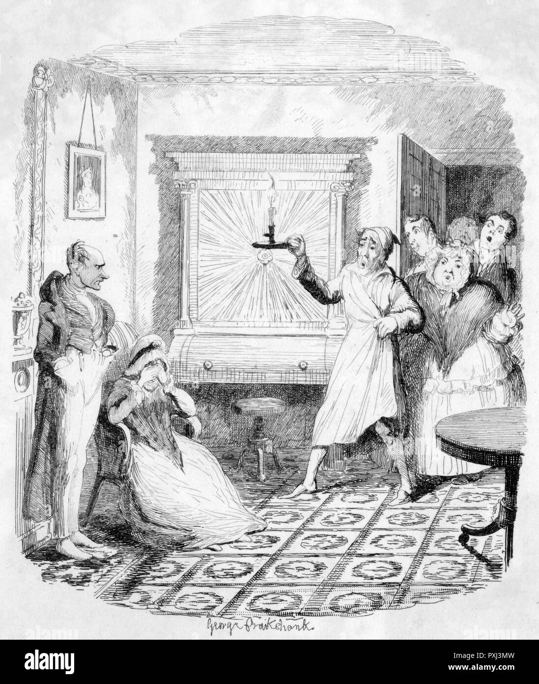 The Boarding House by Charles Dickens Stock Photo Alamy