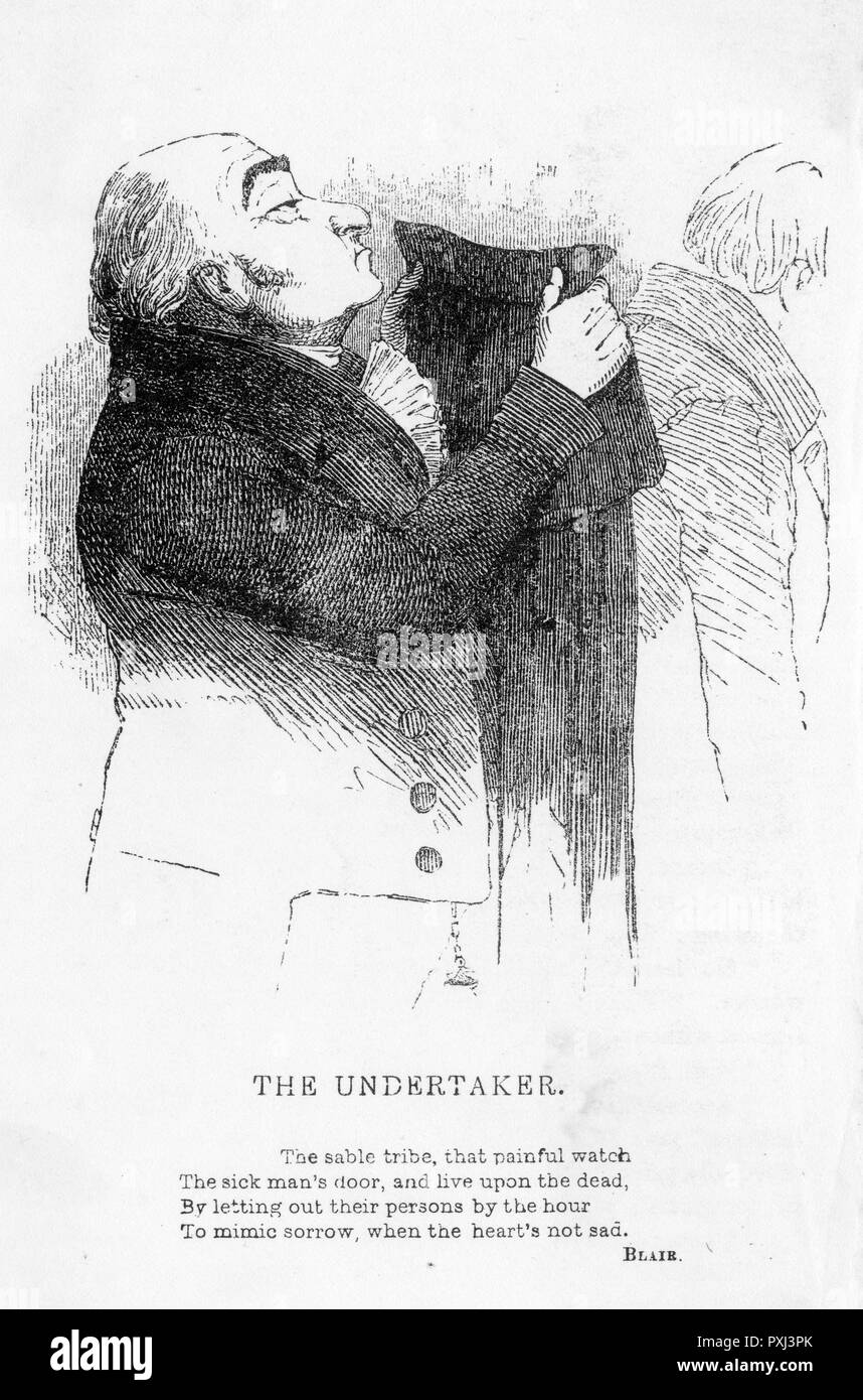 THE UNCTUOUS UNDERTAKER Stock Photo Alamy