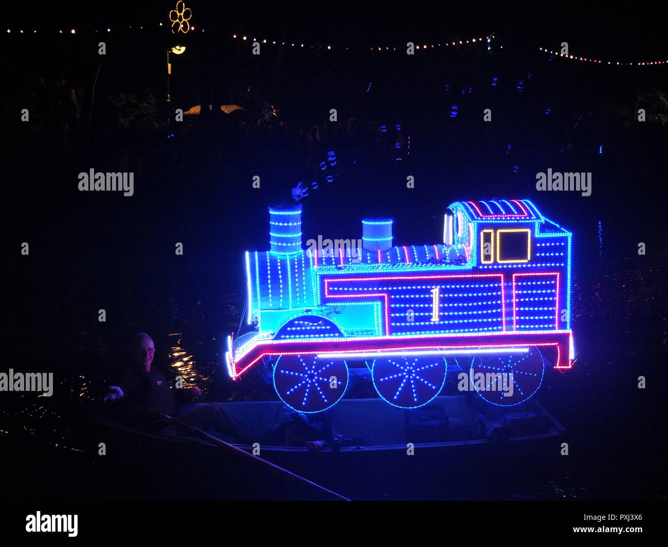 Matlock Bath Illuminations Nights') annual carnival held on