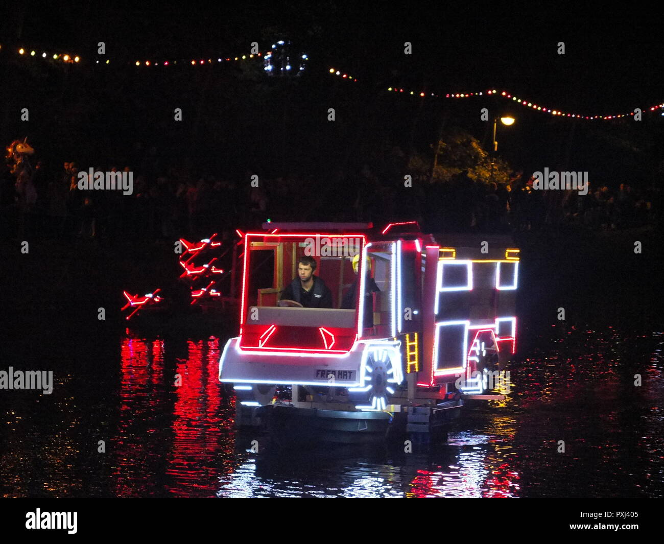 Matlock Bath Illuminations Nights') annual carnival held on