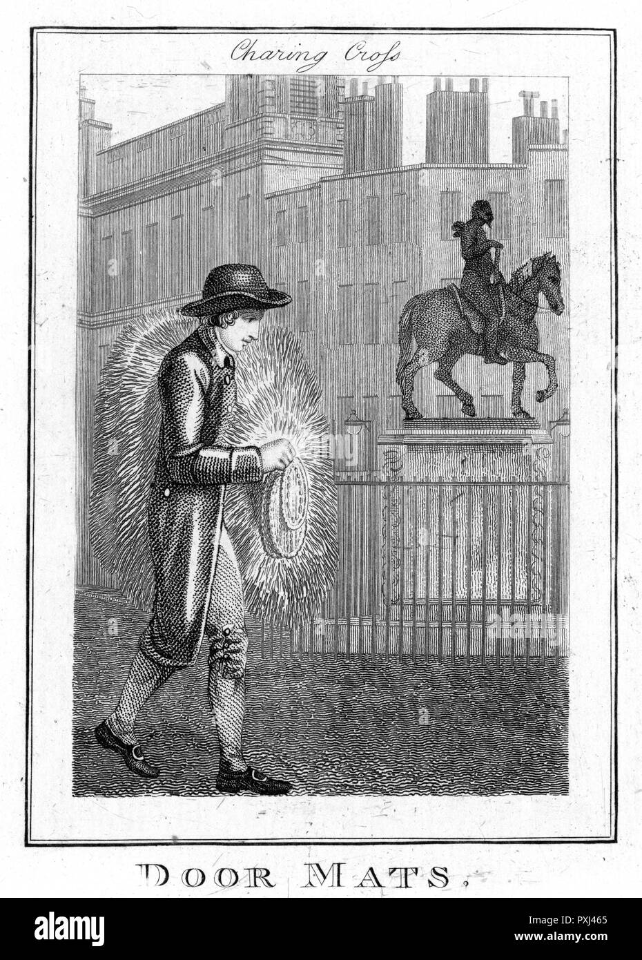 DOOR MAT SELLER Stock Photo Alamy