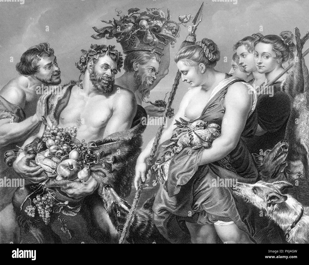 SATYRS & NYMPHS Stock Photo Alamy
