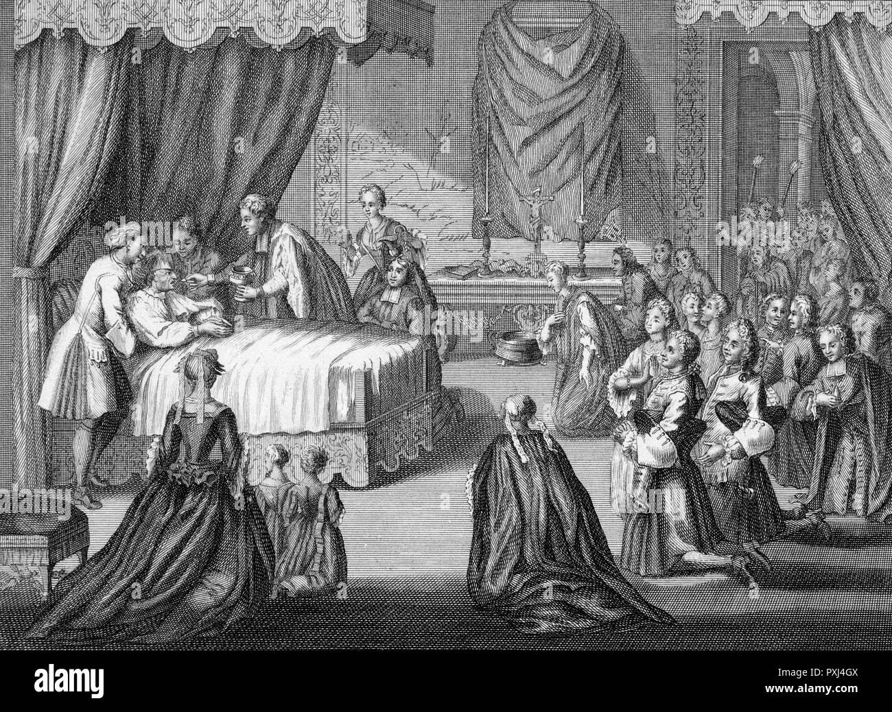 Deathbed viaticum hi-res stock photography and images - Alamy