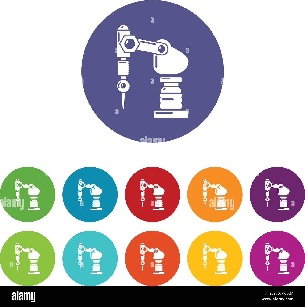 Drilling machine icon, simple style Stock Vector Image & Art - Alamy