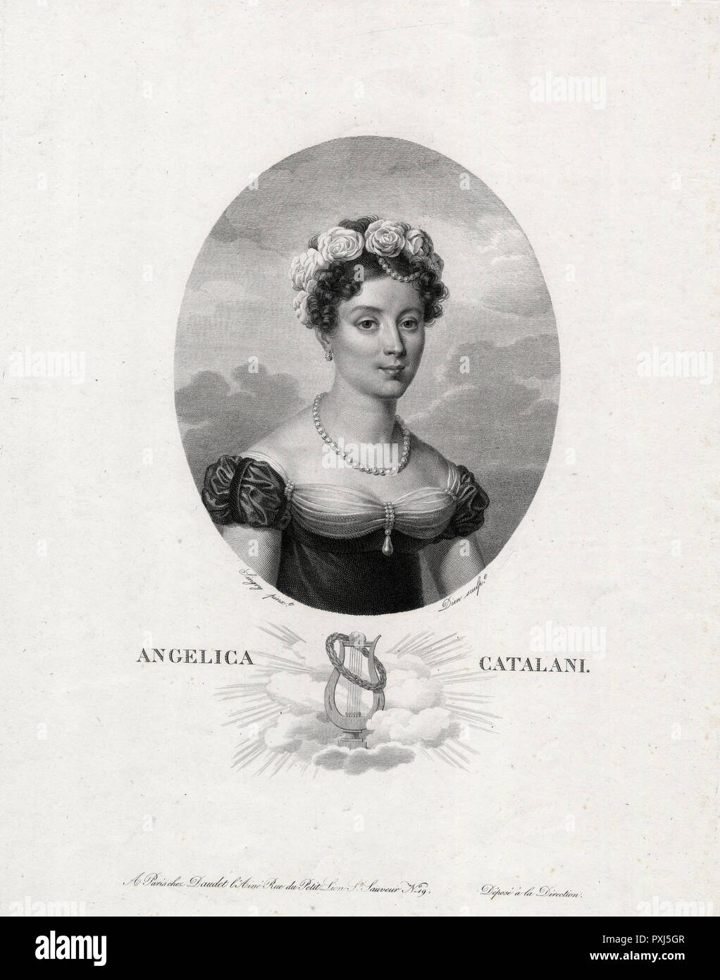 NPG D32733; Angelica Catalani - Portrait - National Portrait Gallery