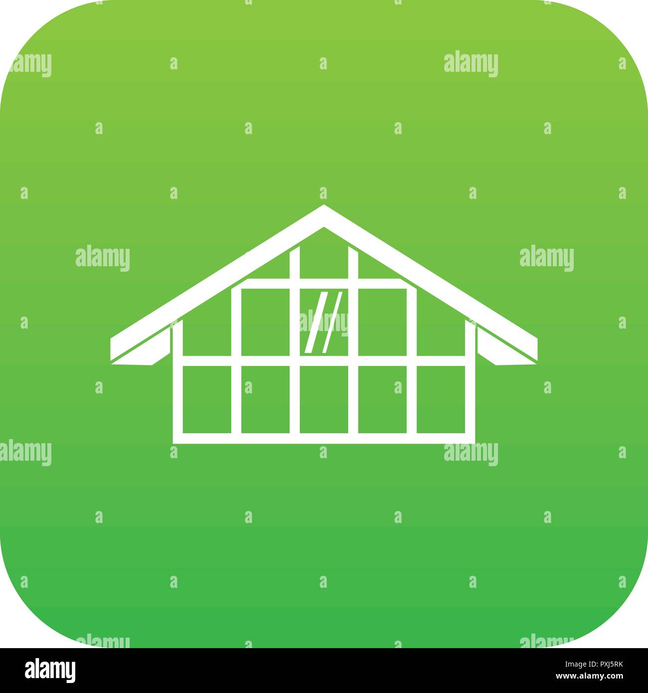 Warehouse icon digital green Stock Vector Image & Art - Alamy