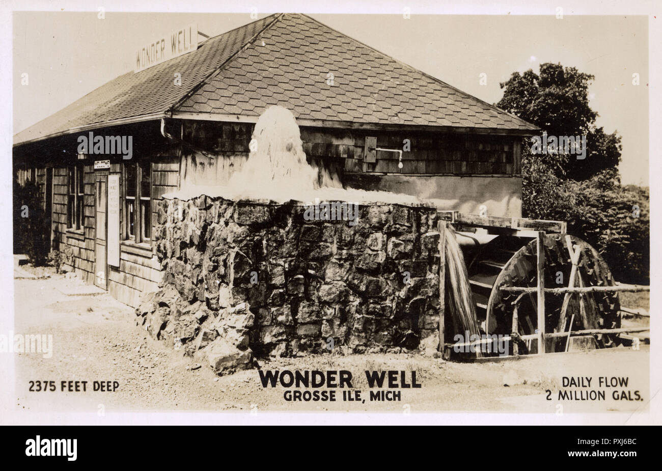 Wonder Well 2375ft deep Grosse Ile, Michigan (the largest Island in