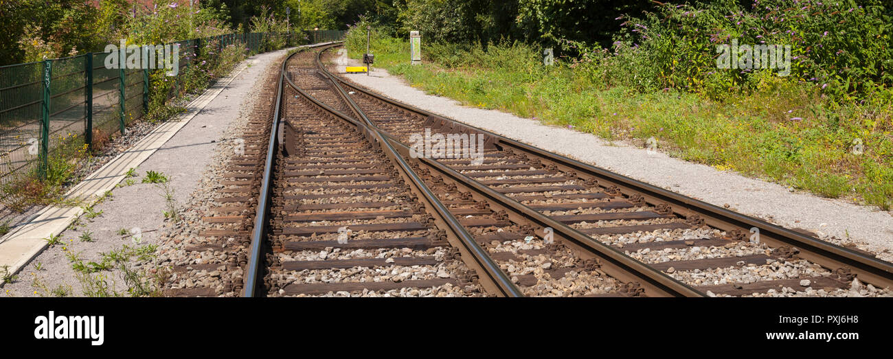 Railway track railway line hi-res stock photography and images - Alamy