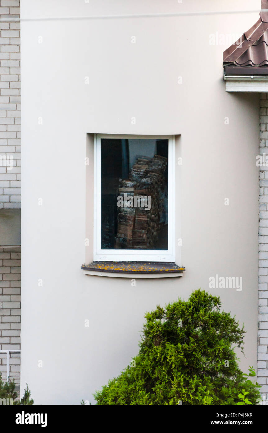 Pine Trees Surrounding This 4 Floors Private House Build From