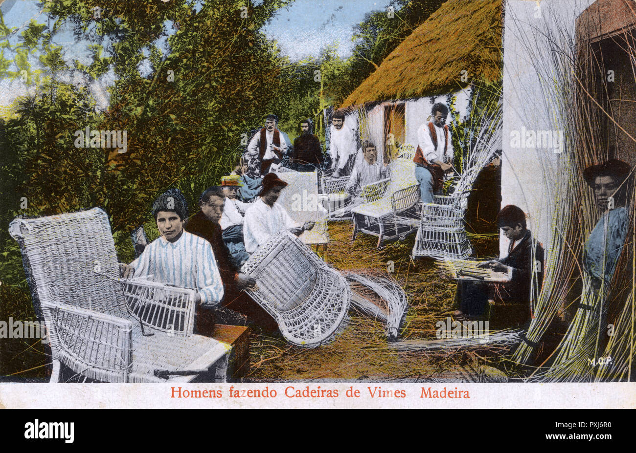 Wicker chairs 1910s hires stock photography and images Alamy