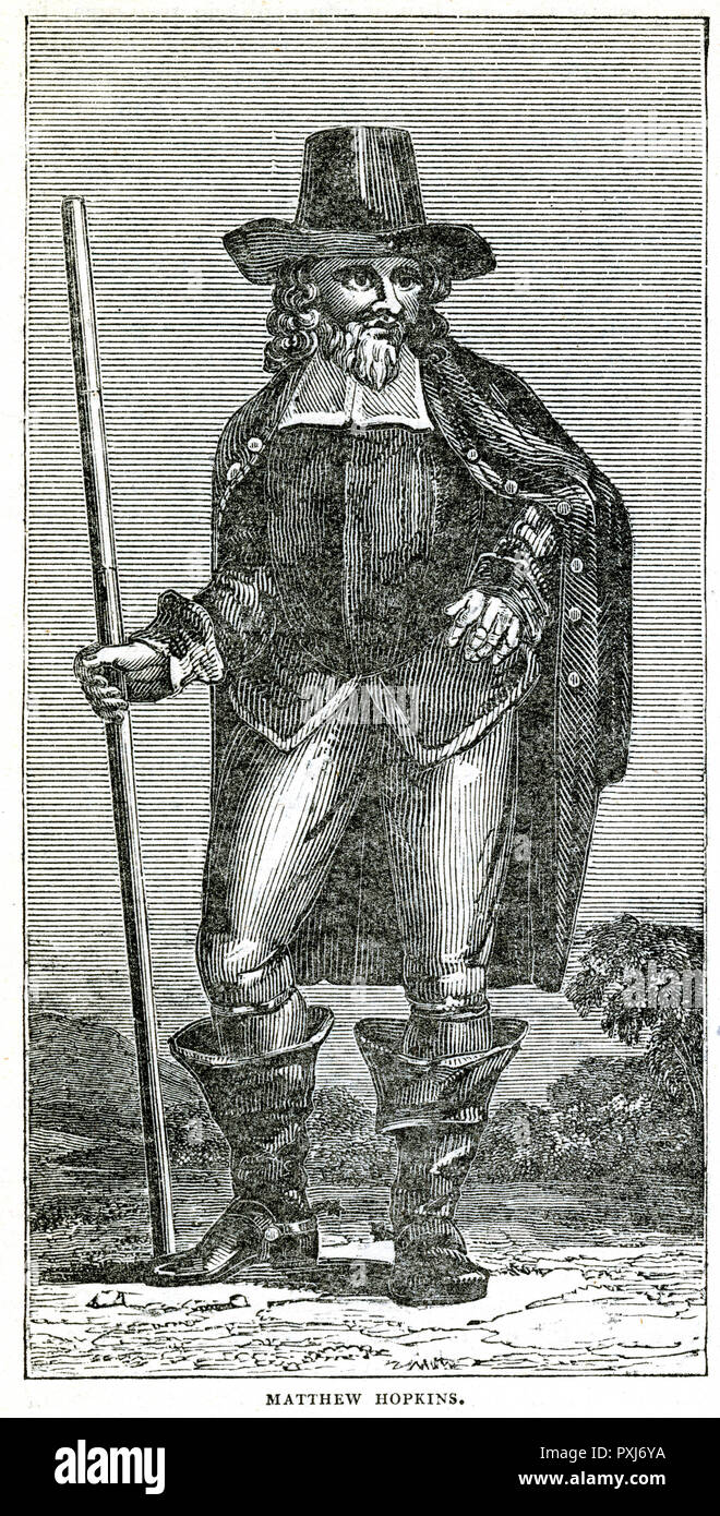 1620 - 1647), English witch-hunter whose career flourished during the English Civil War.