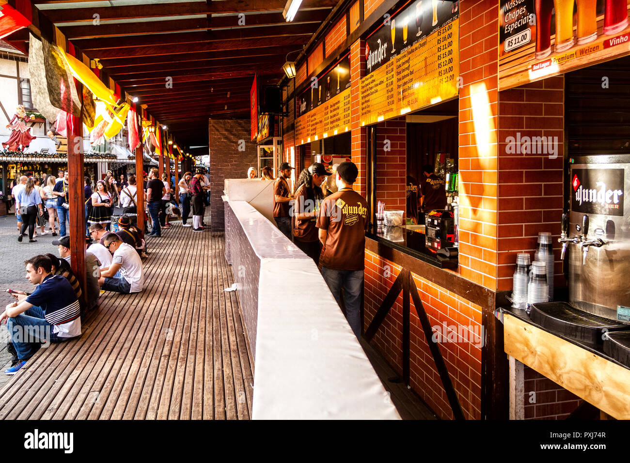 Oktoberfest 2018 at Parque Vila Germanica. Blumenau, Santa Catarina