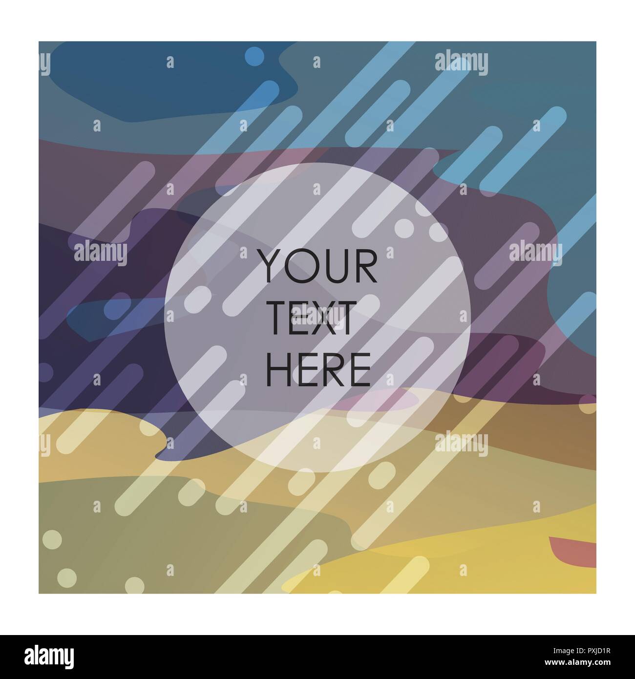 Multicolor background with typography vector Stock Vector Image & Art ...