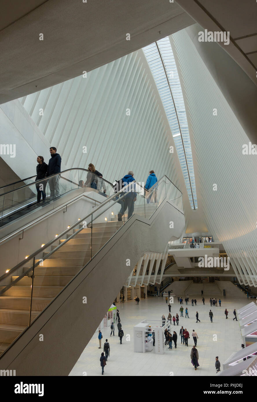 Image showcasing Oculus building Manhattan New York City Stock Photo - Alamy