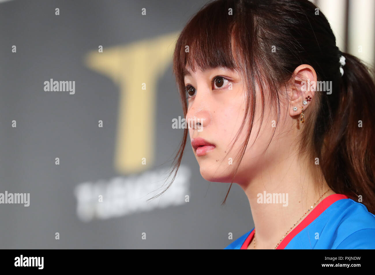 Yui Hamamoto (Abyell), OCTOBOR 23, 2018 Table Tennis T League