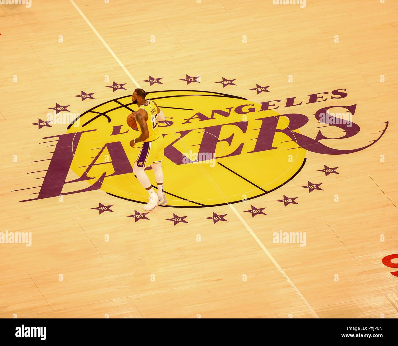 Los Angeles Lakers High Resolution Stock Photography And Images Alamy