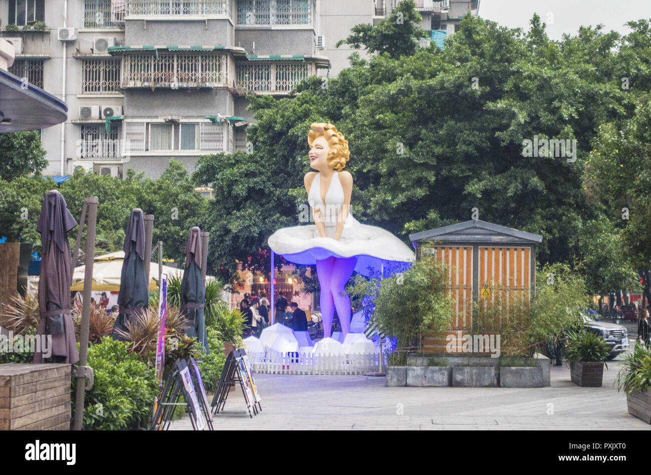 October 23, 2018 Chengd, Chengd, China Chengdu,CHINAA giant