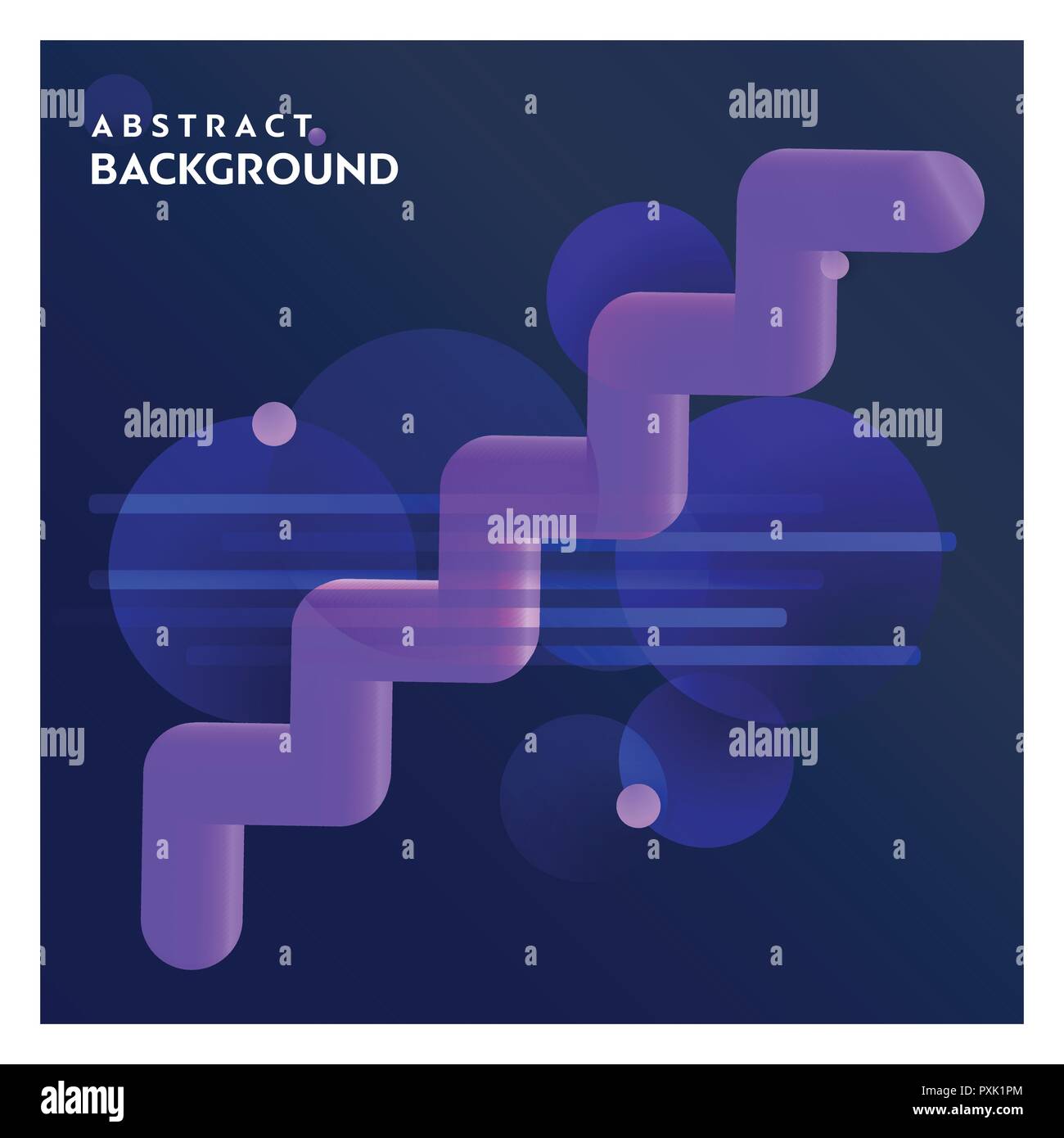 Abstract line background with blue background vector Stock Vector Image ...