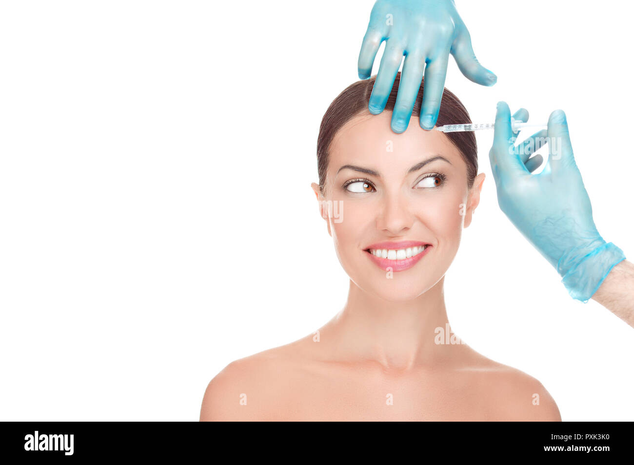 Botox injection asian hi-res stock photography and images - Alamy