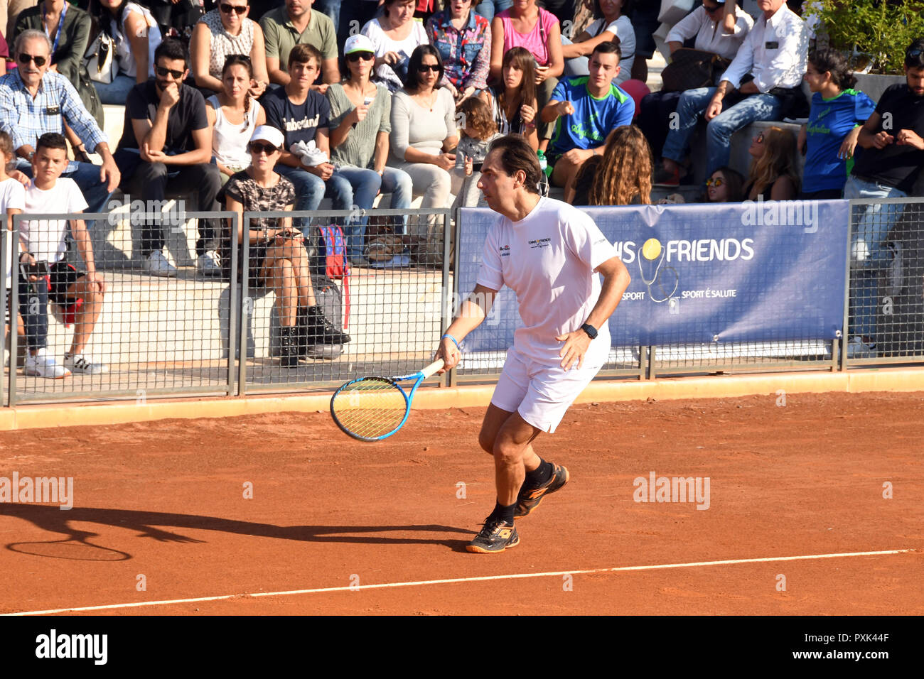 Rome Italy 14 October 2018 - Foro Italico - Tennis and Friends 8° edition Neri Marconè Credit: Giuseppe Andidero/Alamy Stock Photo Stock Photo