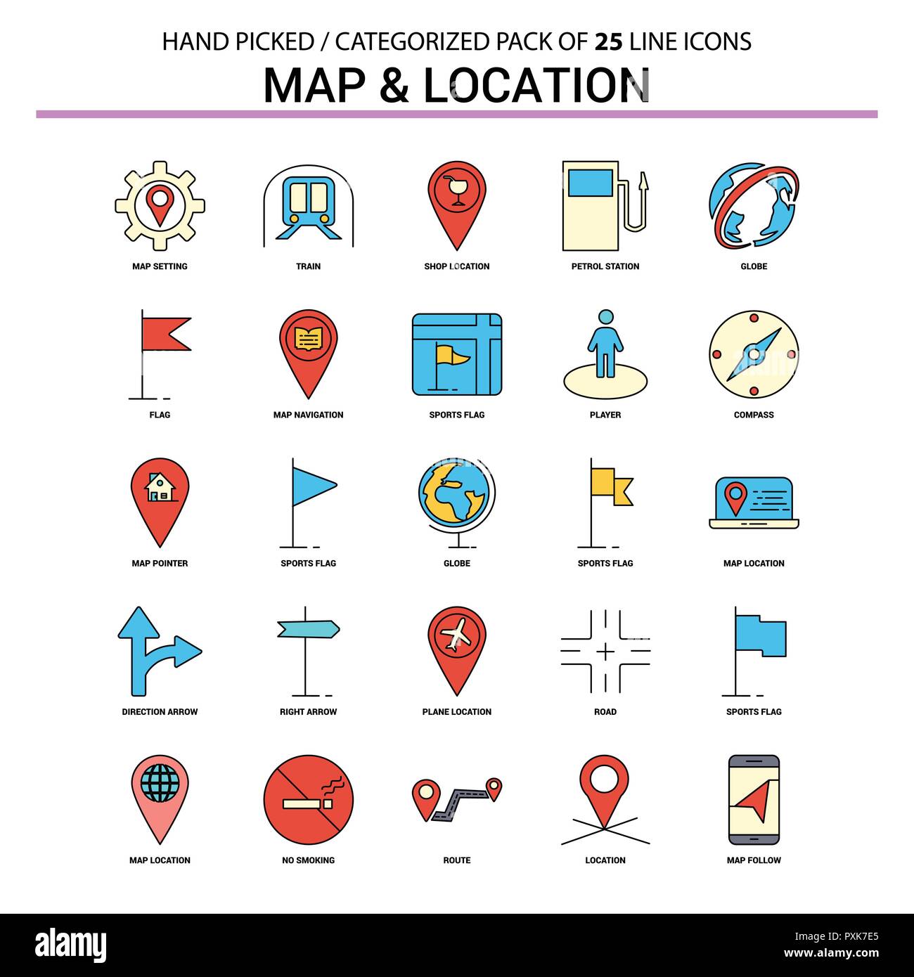 Map and Location Flat Line Icon Set - Business Concept Icons Design Stock Vector Image & Art - Alamy map-and-location-flat-line-icon-set-business-concept-icons-design-stock-vector-image-art-alamy