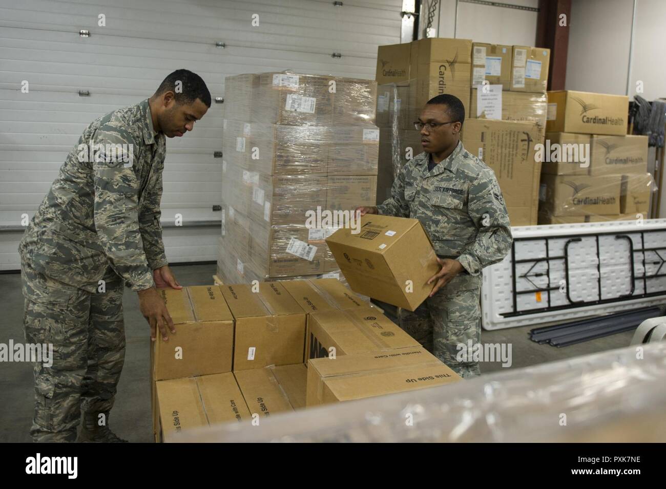 U.S. Air Force Airman 1st Class John Conyers, a 354th Medical Support ...