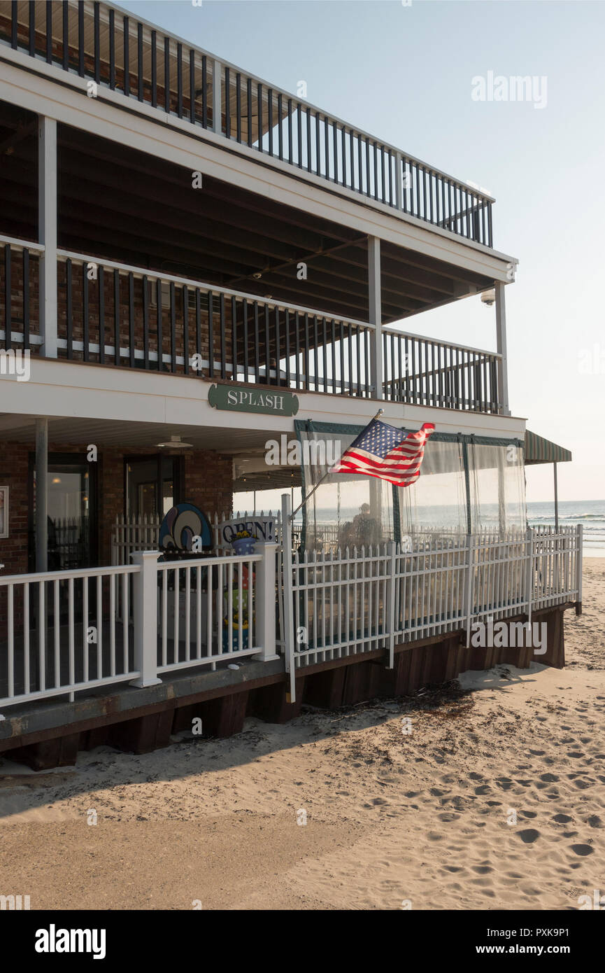 Splash restaurant Ogunquit Maine Stock Photo Alamy