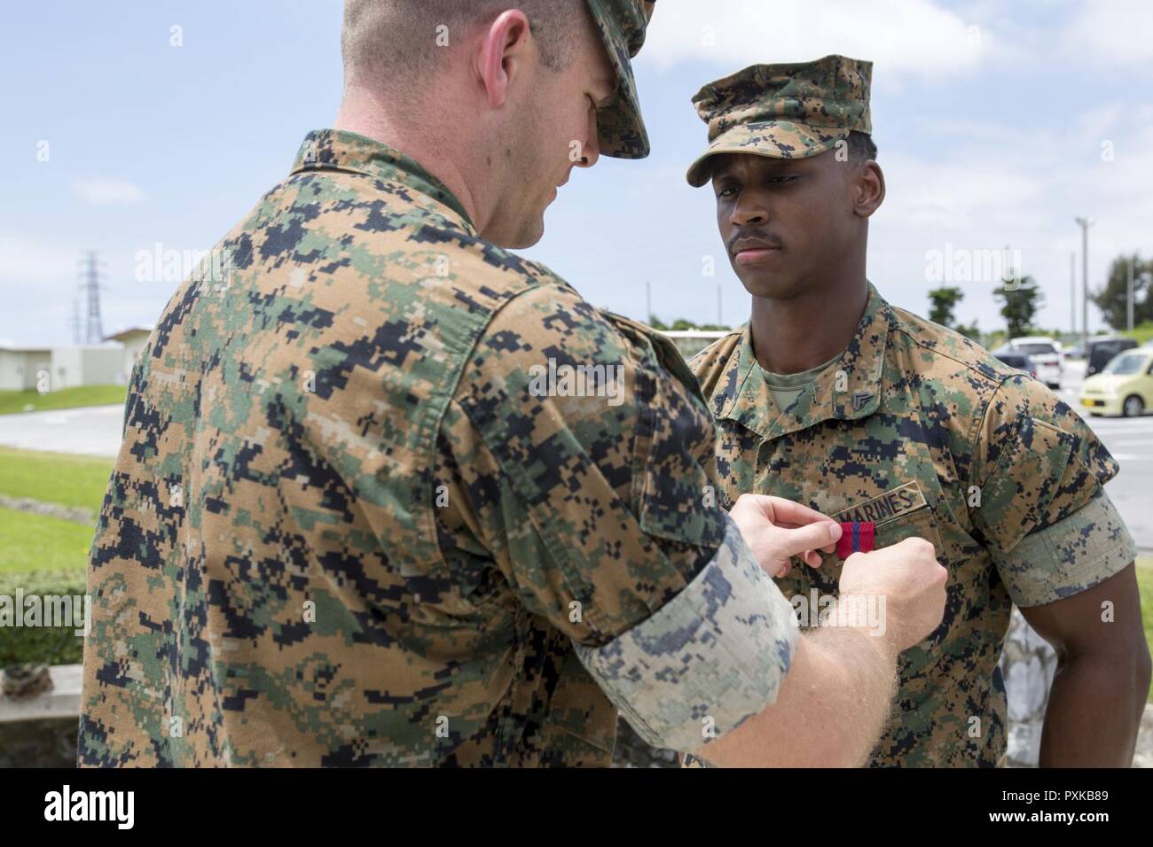 U.S. Marine Cpl. Adrian Anderson, the Current Operations Non