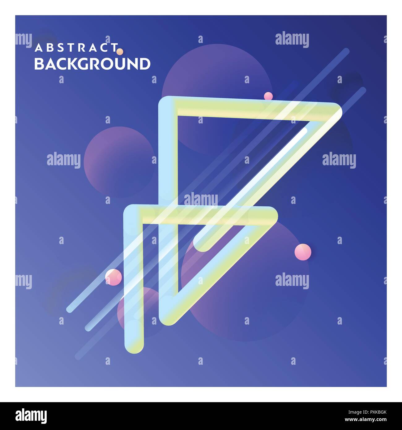 Abstract line background with blue background vector Stock Vector Image ...