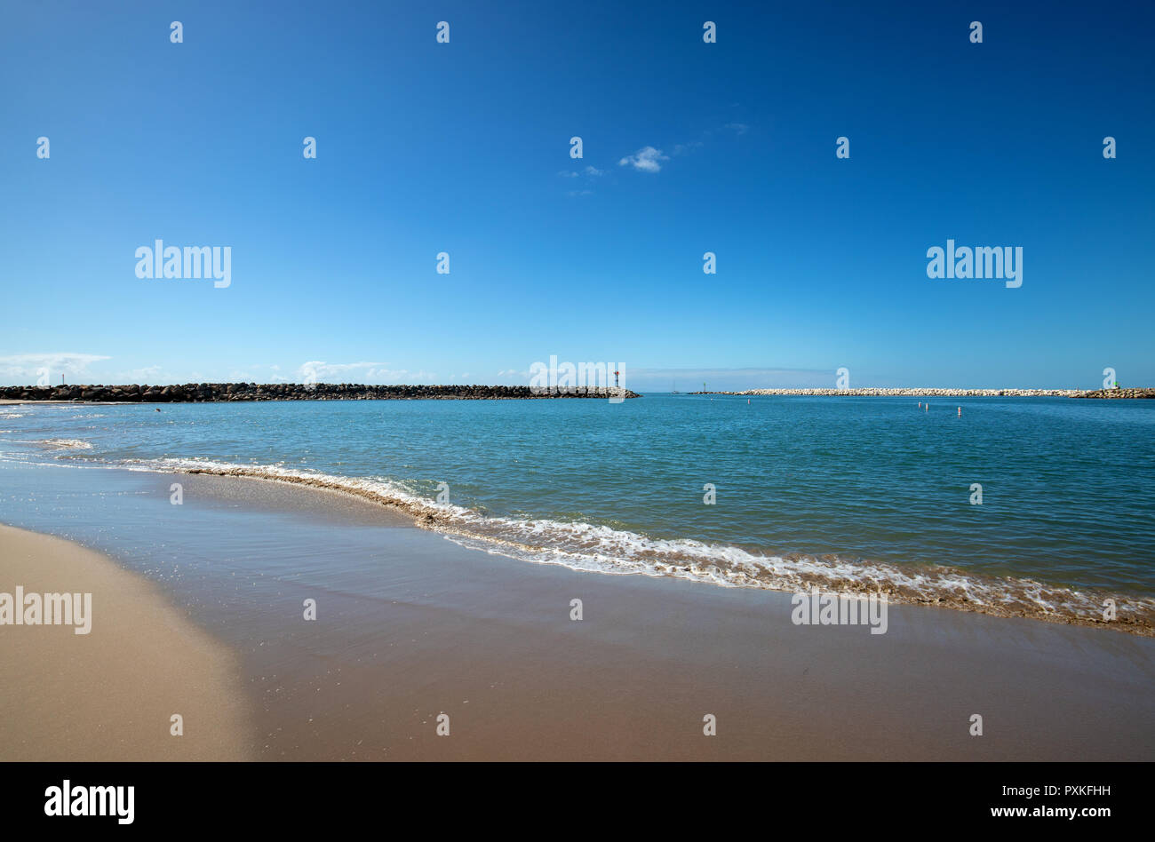 Surfers Knoll beach in Ventura California United States Stock Photo Alamy