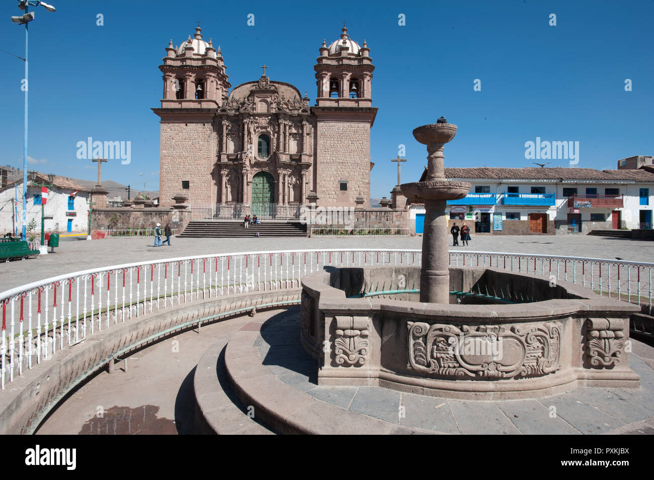San sebastian fountain hi-res stock photography and images - Alamy