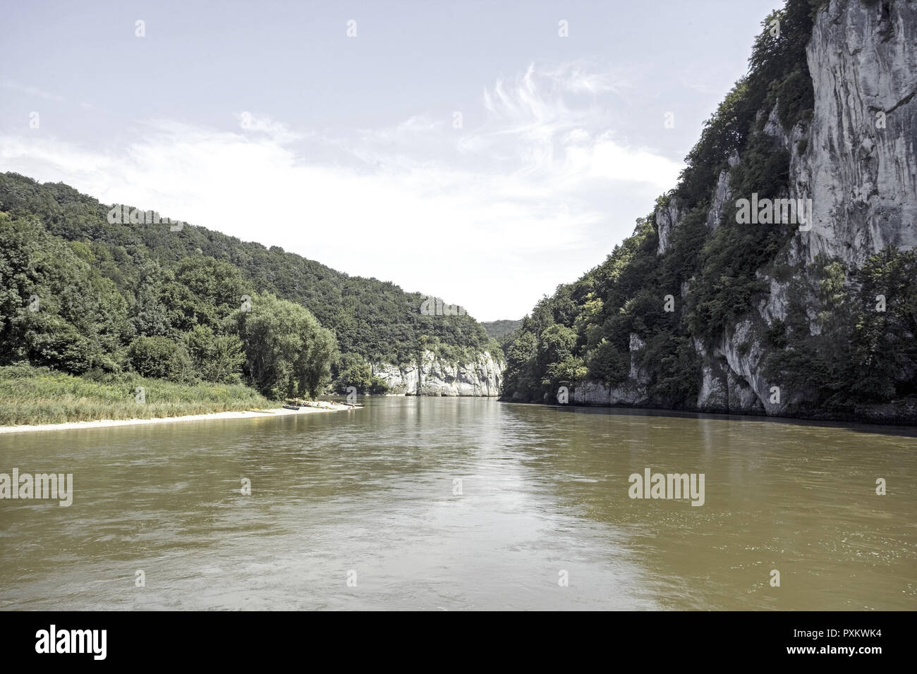Deutschland, Bayern, Kehlheim, Donau, Niederbayern, Fluss, Altmuehltal