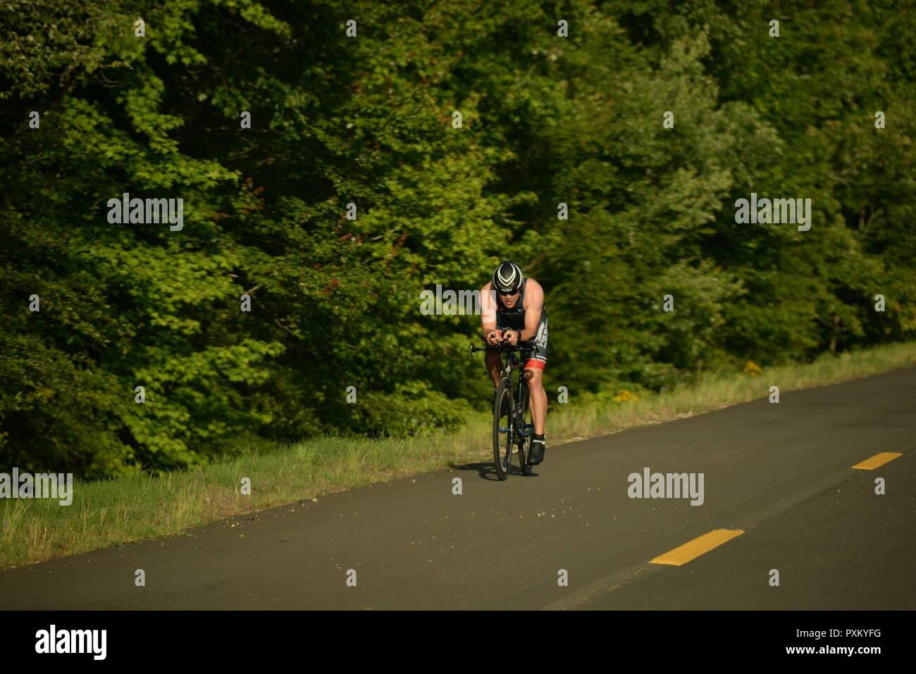 Rides Down Perimeter Rd During A Triathlon June 3 2017 On Columbus Air Force Base Mississippi Goncalves Finished The 22 Kilometer Bike Rides Down Perimeter Rd During A Triathlon June 3 2017 On Columbus Air Force Base Mississippi Goncalves Finished The 22 Kilometer Bike